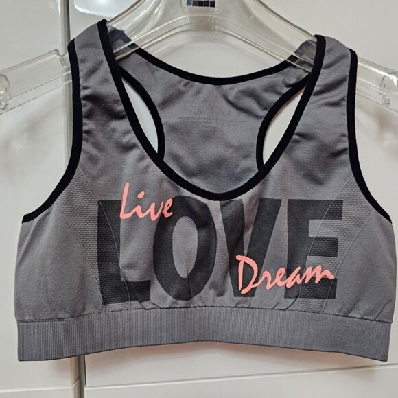Raceback "LOVE" Athletic Sports Bra - S/M - Picture 2 of 5
